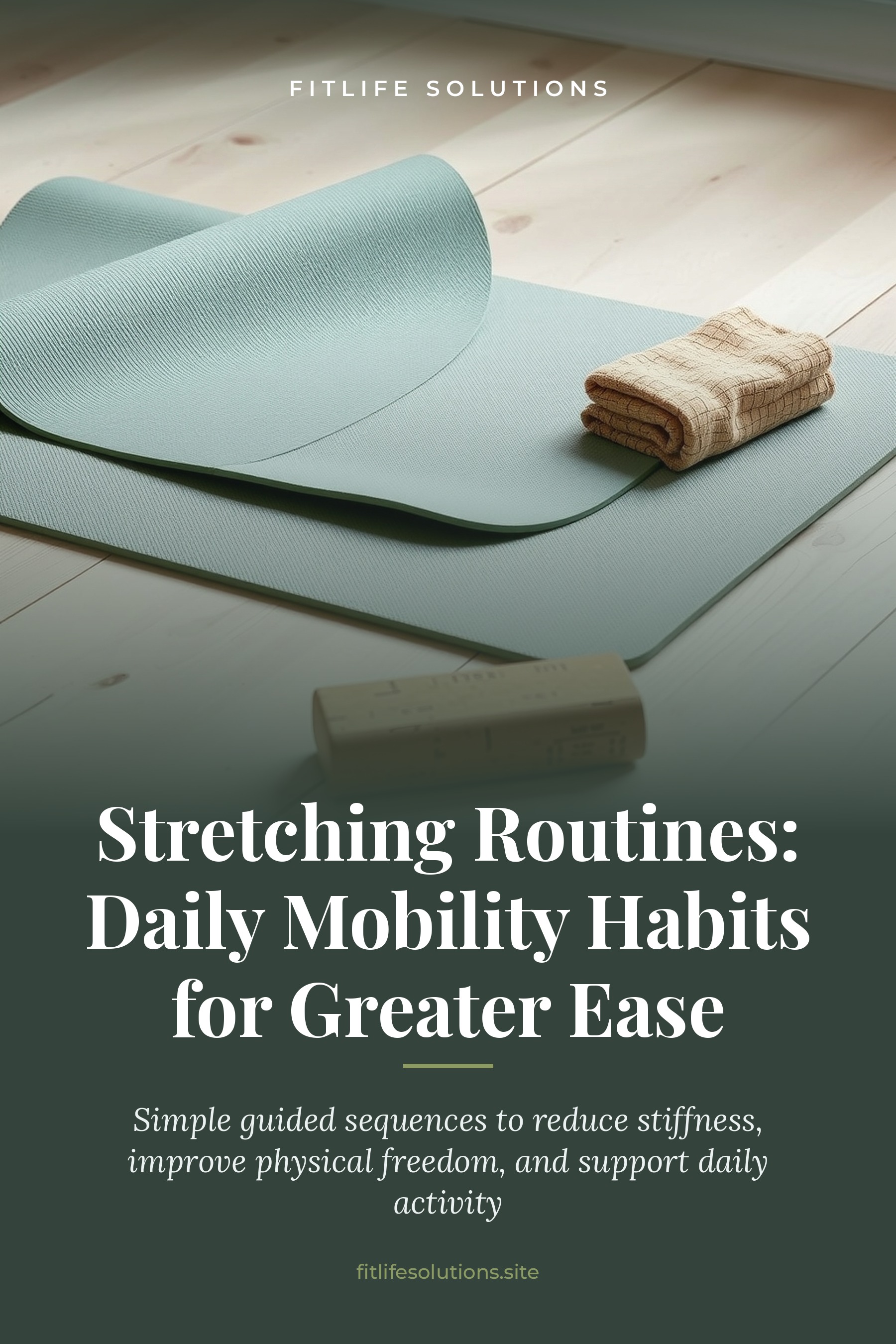 Stretching Routines: Daily Mobility Habits for Greater Ease