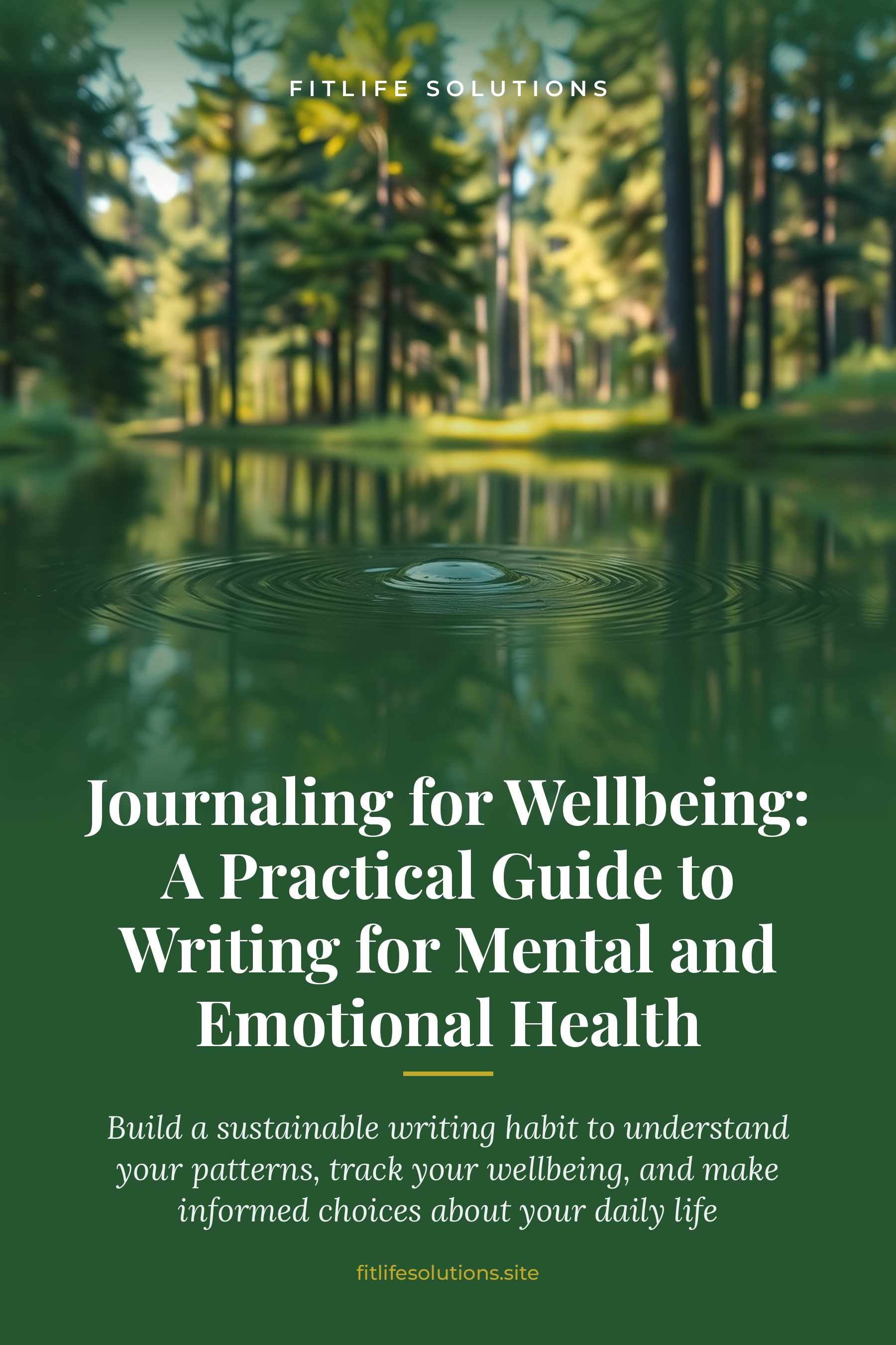 Journaling for Wellbeing: A Practical Guide to Writing for Mental and Emotional Health