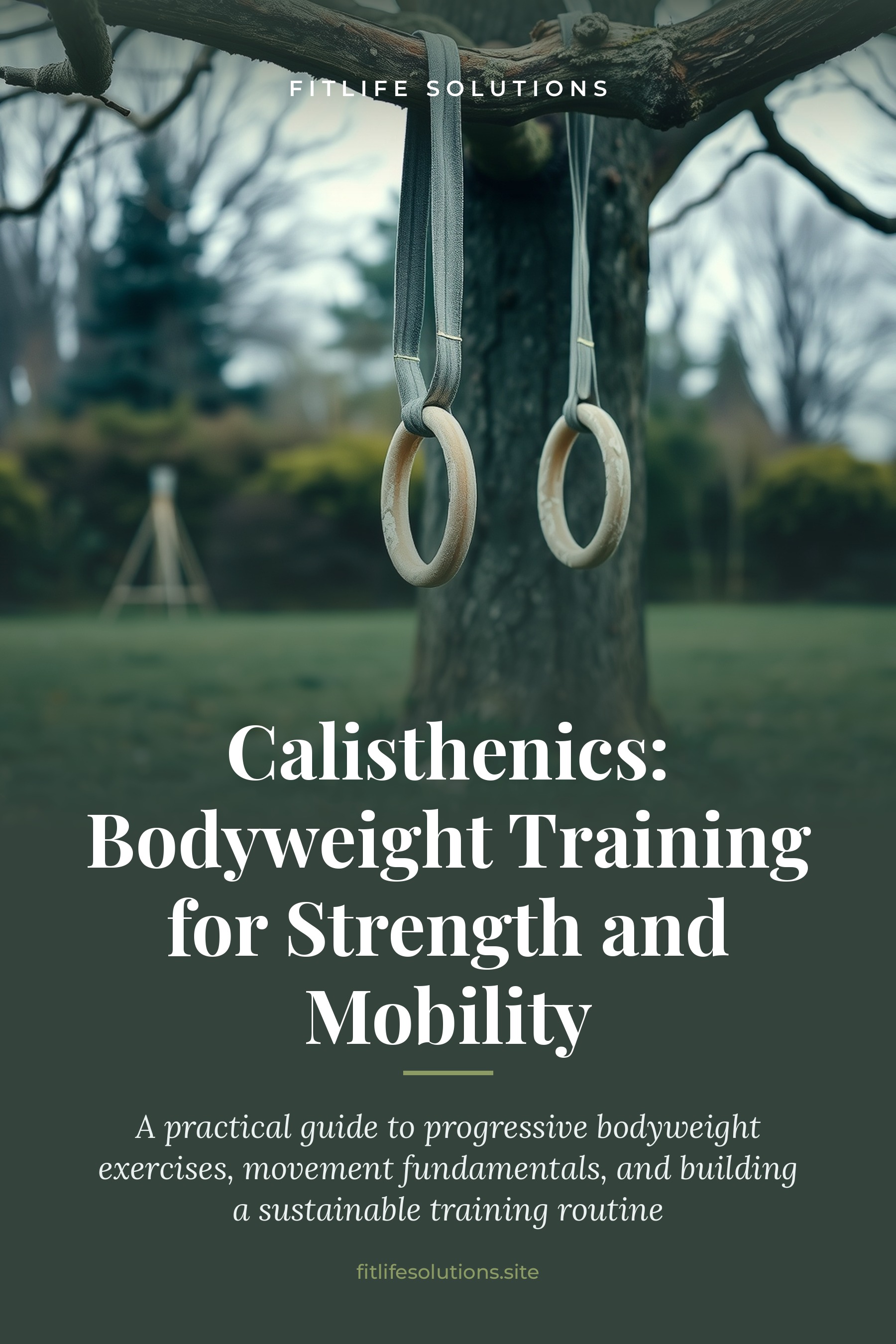 Calisthenics: Bodyweight Training for Strength and Mobility